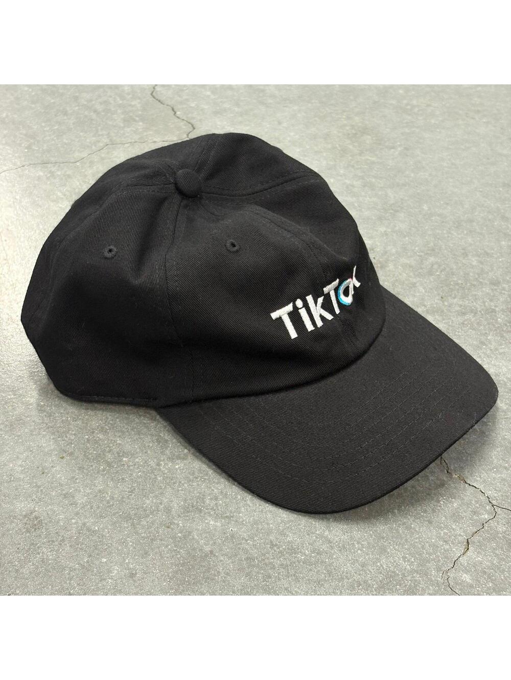 Tik Tok Logo Embroidered Hat